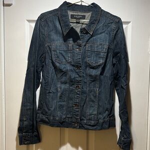 Nine West Dark Blue Jean Jacket